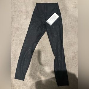 Brand new Lululemon align leggings with special black pattern
